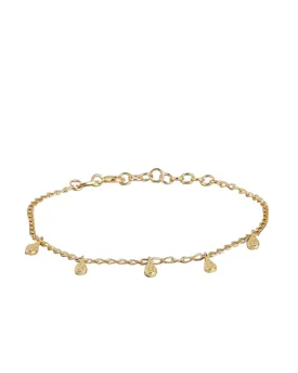 18Kt Gold  Plated Charm Bracelet For Women