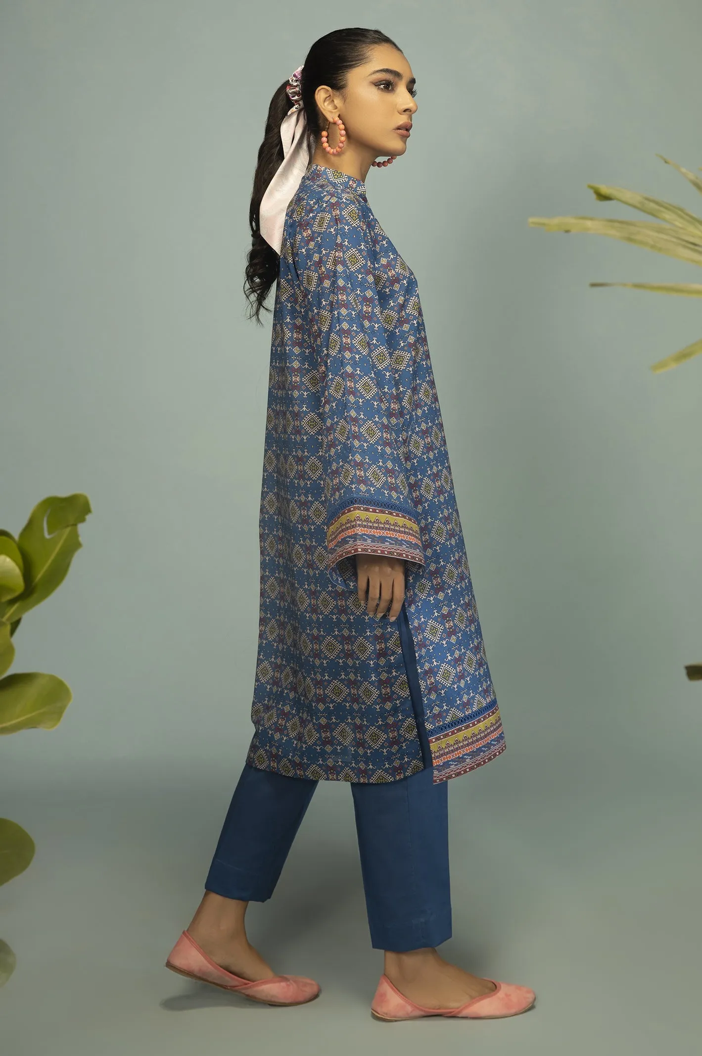 1PC Unstitched Printed Shirt