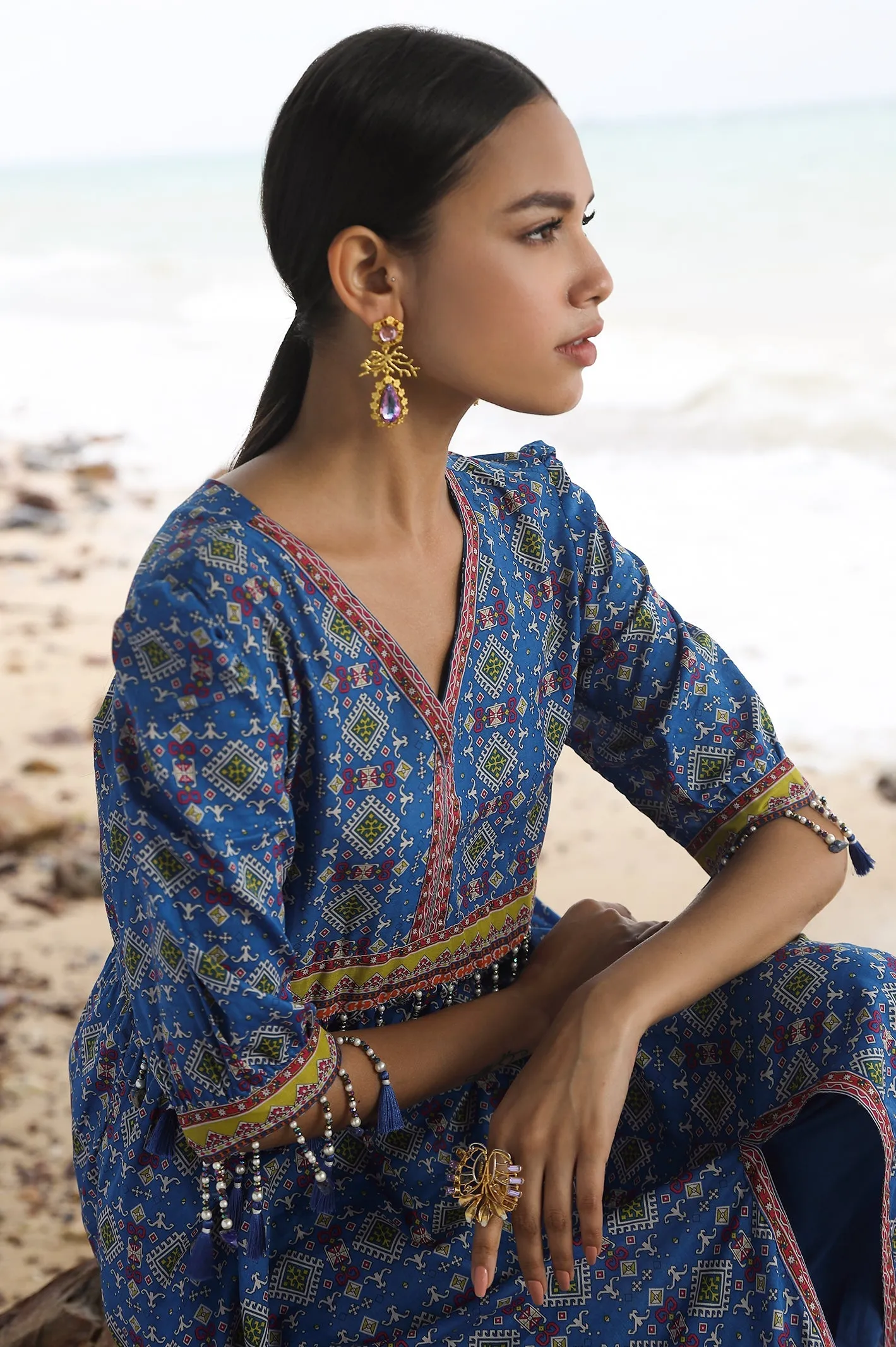 1PC Unstitched Printed Shirt