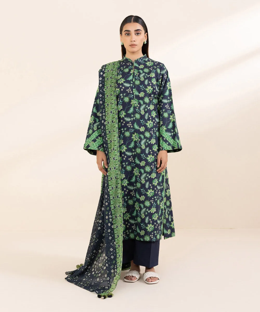 2 Piece - Printed Lawn Suit