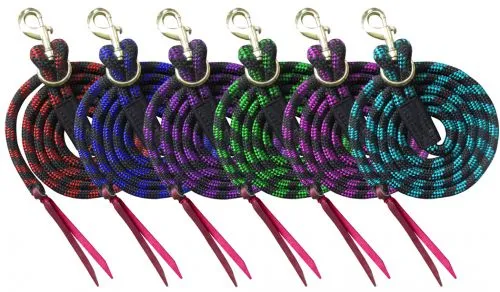 2 Tone Nylon Braided Lead 8'