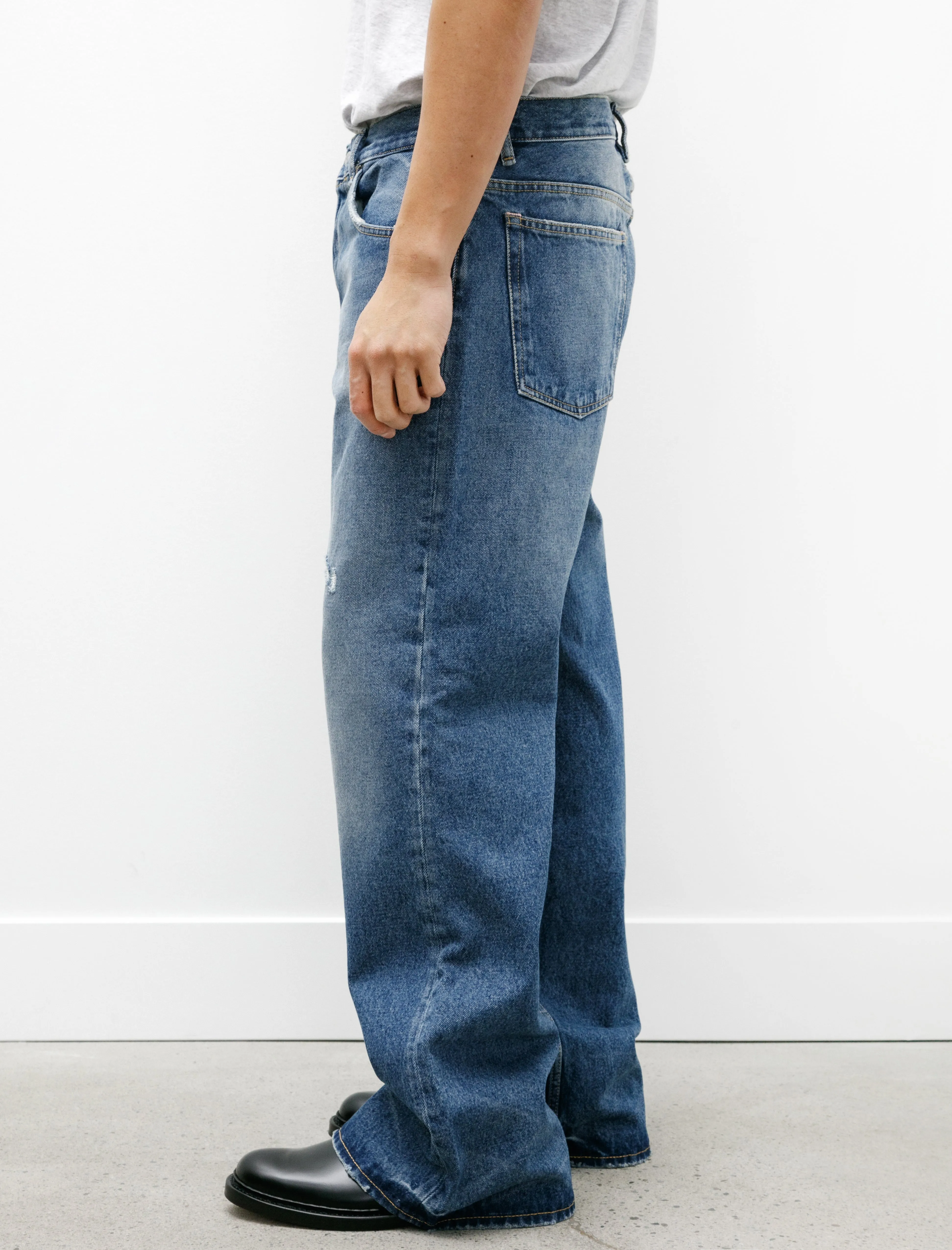 2021M Vintage Blue Mid Blue Jeans