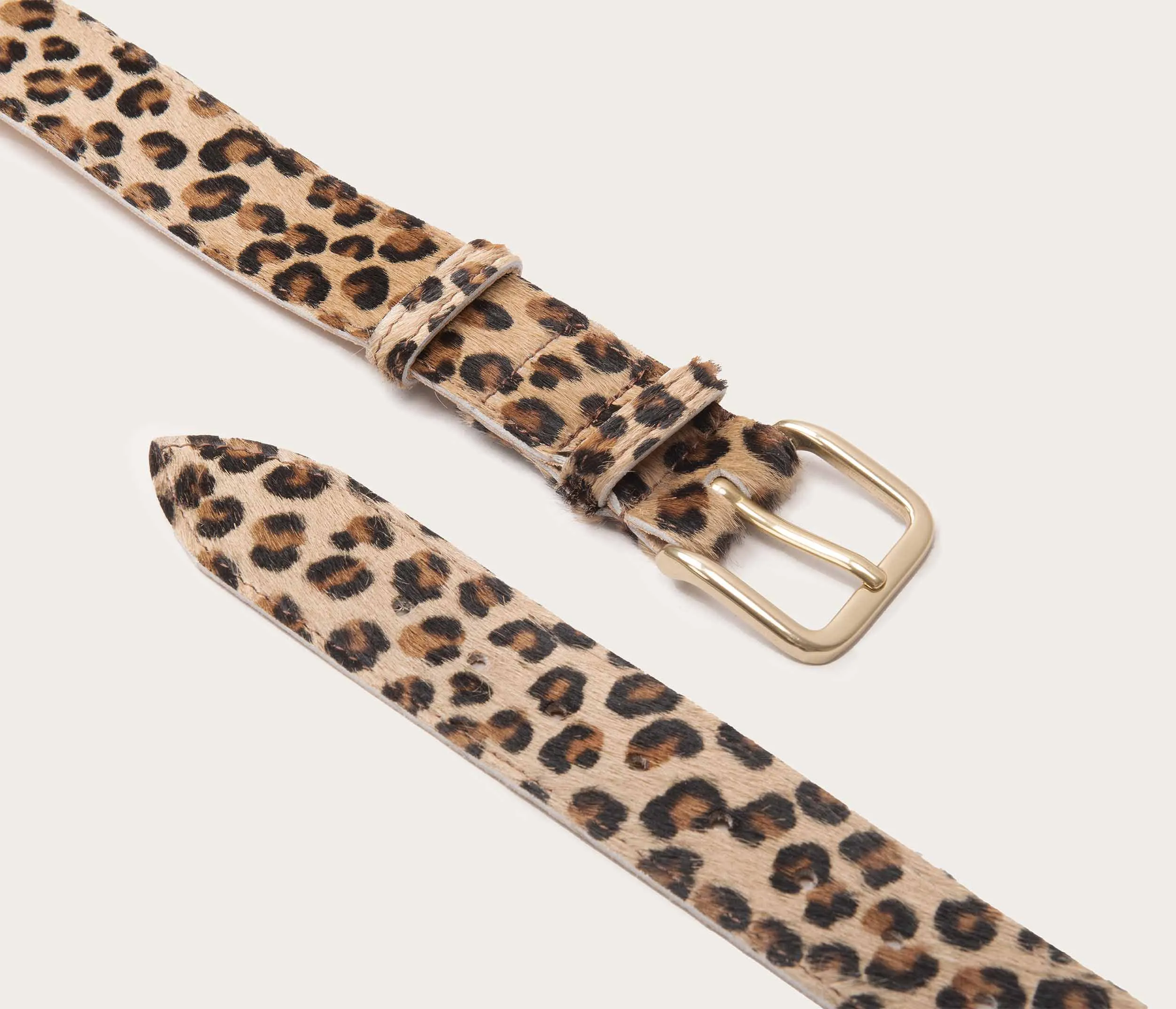 35mm Leopard print belt
