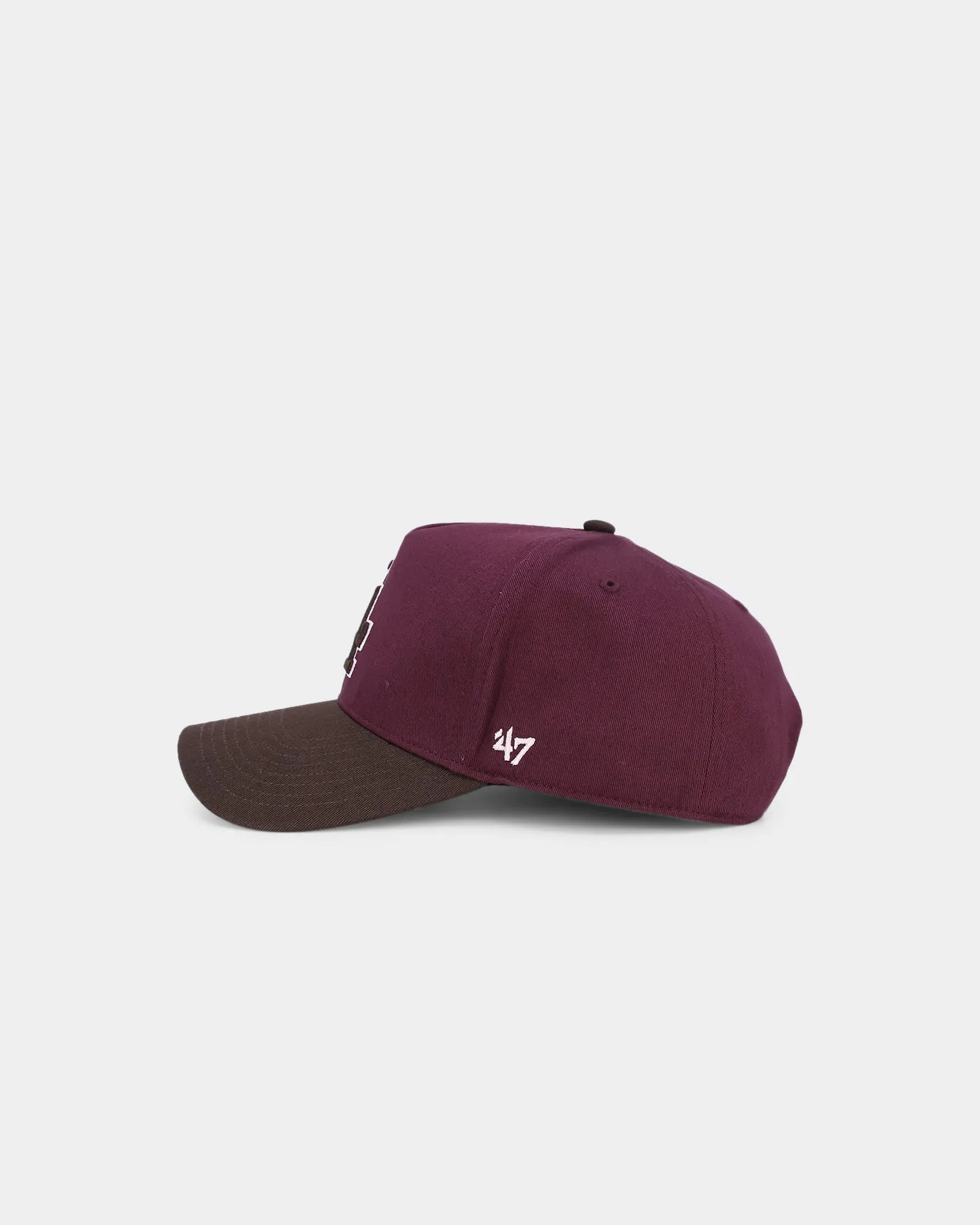47 Brand Los Angeles Dodgers 'Bacon Me Crazy' MVP DT Snapback Dark Maroon/Brown