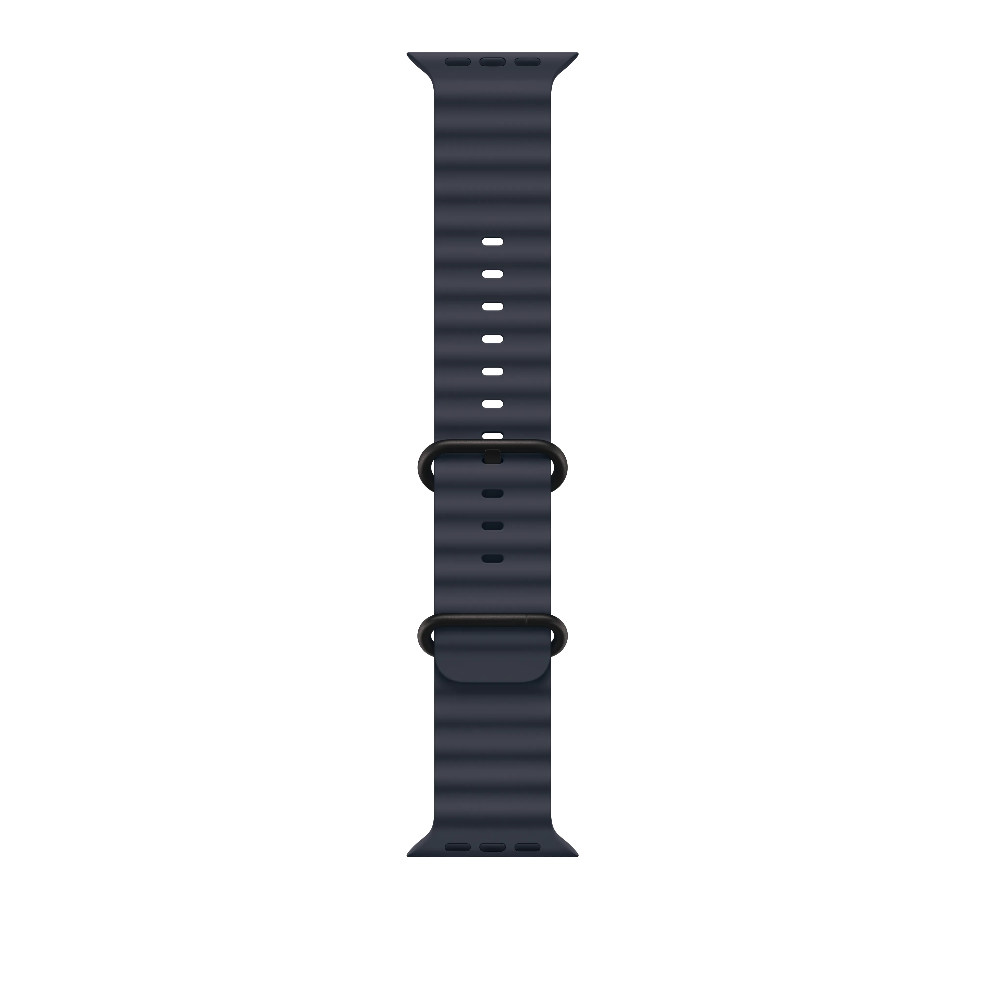 49mm Navy Ocean Band - Black Titanium Finish