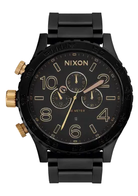 51-30 Chrono - Matte Black / Gold