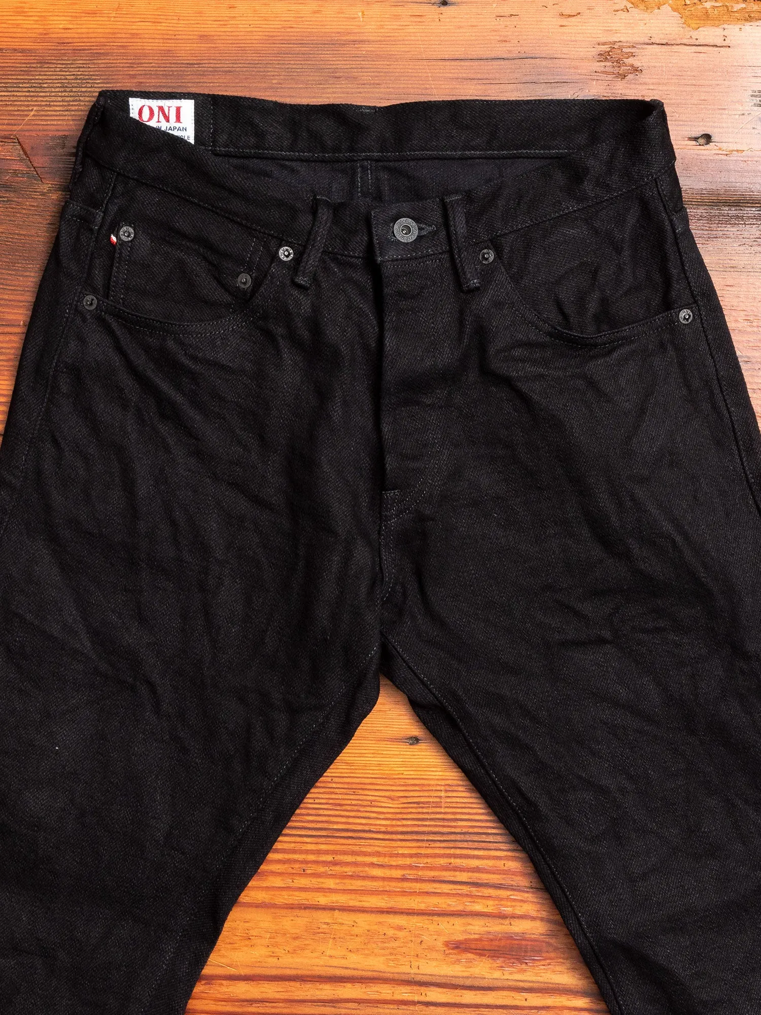 679AIZ "Aizumi x Black Secret" 20oz Selvedge Denim - Strong Tapered Fit
