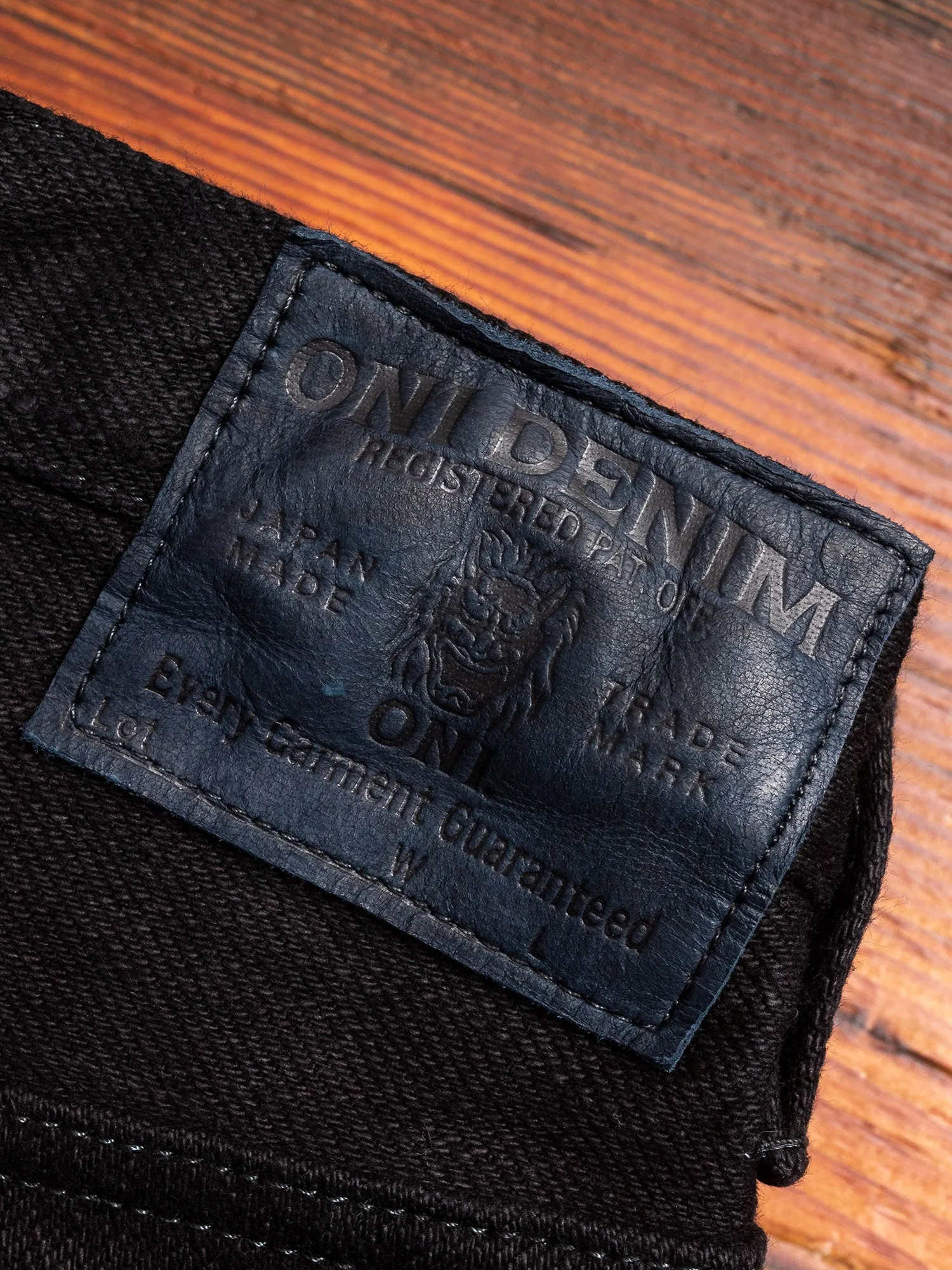 679AIZ "Aizumi x Black Secret" 20oz Selvedge Denim - Strong Tapered Fit