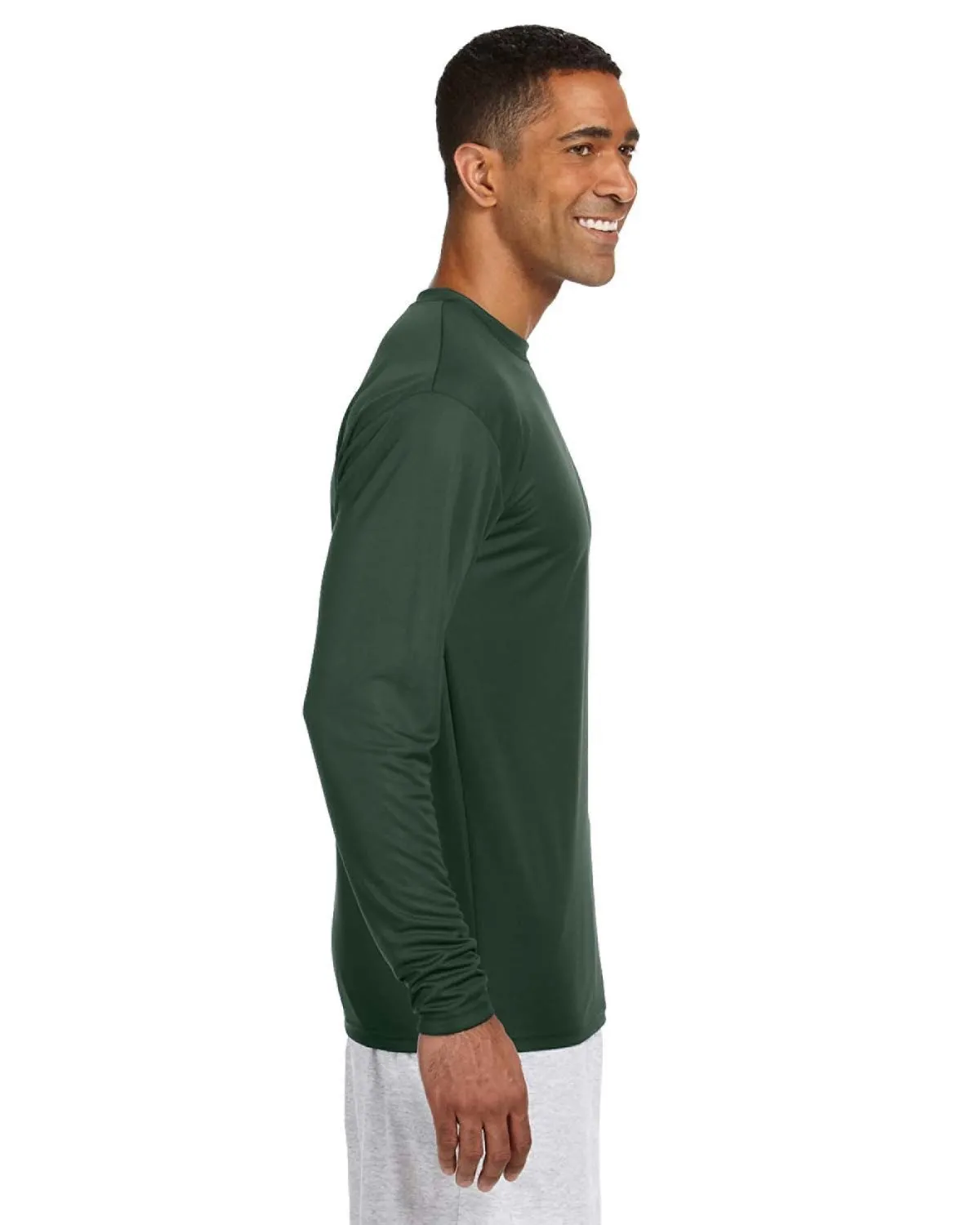 A4 N3165 Men's Cooling Performance Long Sleeve T-Shirt
