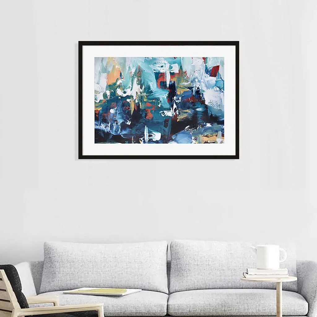Abstract 207 Framed Art