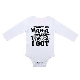 Ain't No Mama Unisex Long Sleeve - VINYL - Custom