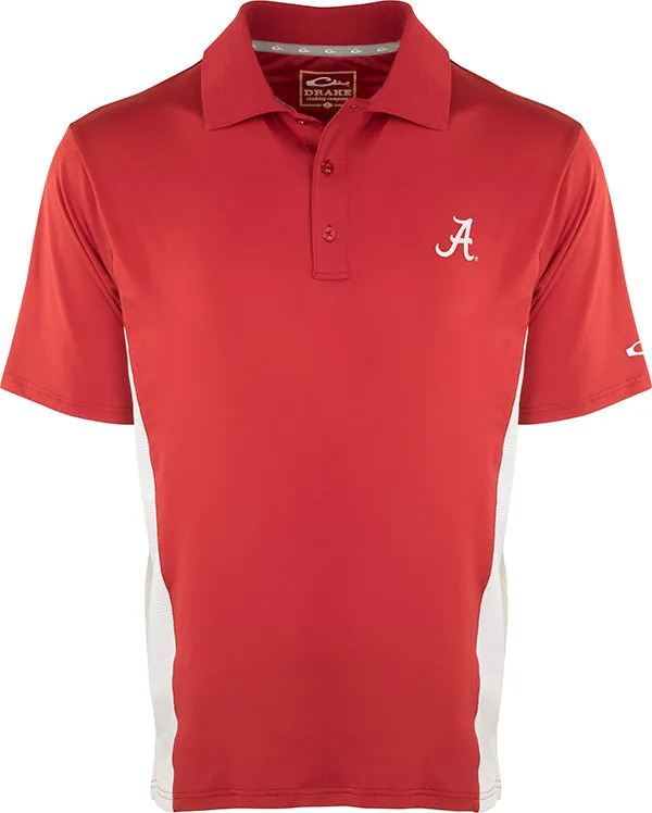 Alabama Performance Polo with Mesh Sides
