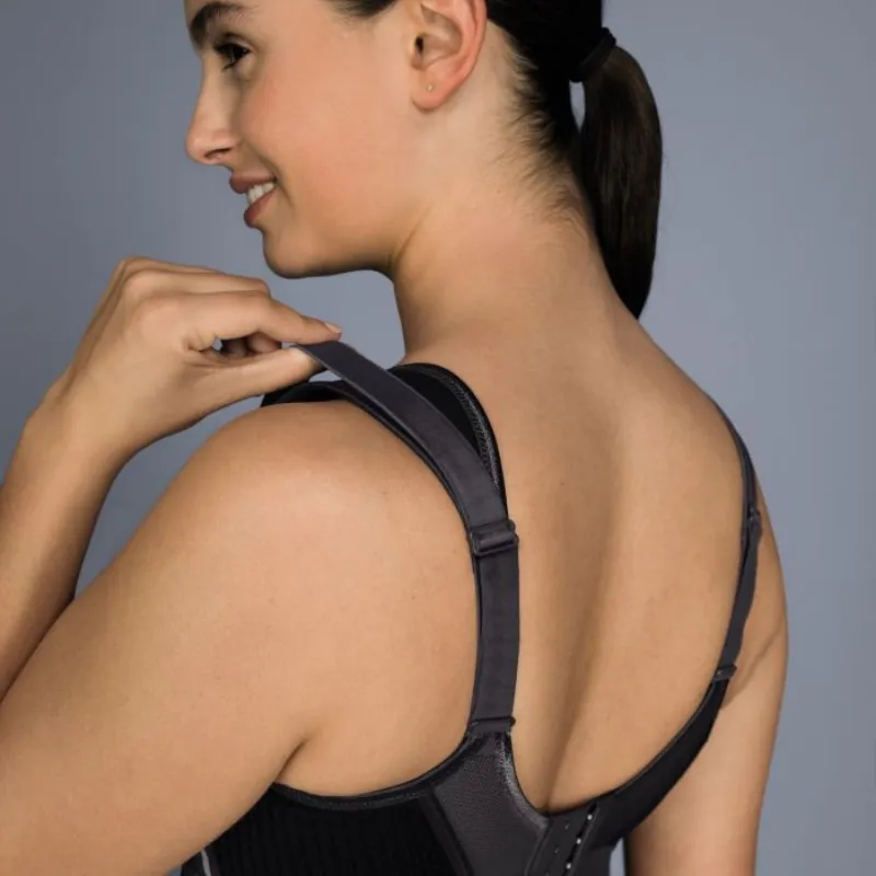 Anita Extreme Control Plus Sports Bra Black/Anthracite