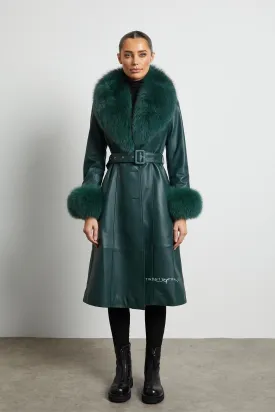 Ari Leather Coat