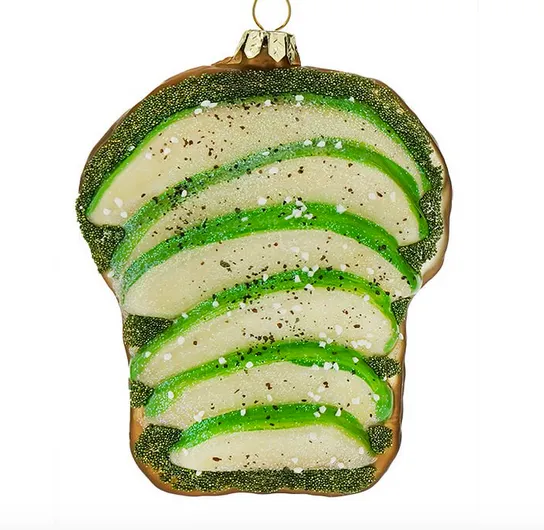 Avocado Toast Ornament