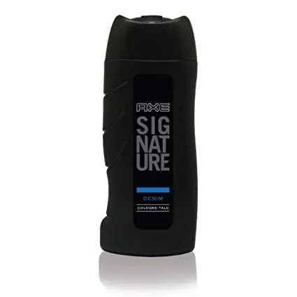 Axe Signature Denim Scented Talcum Powder for Men - Long-Lasting Freshness