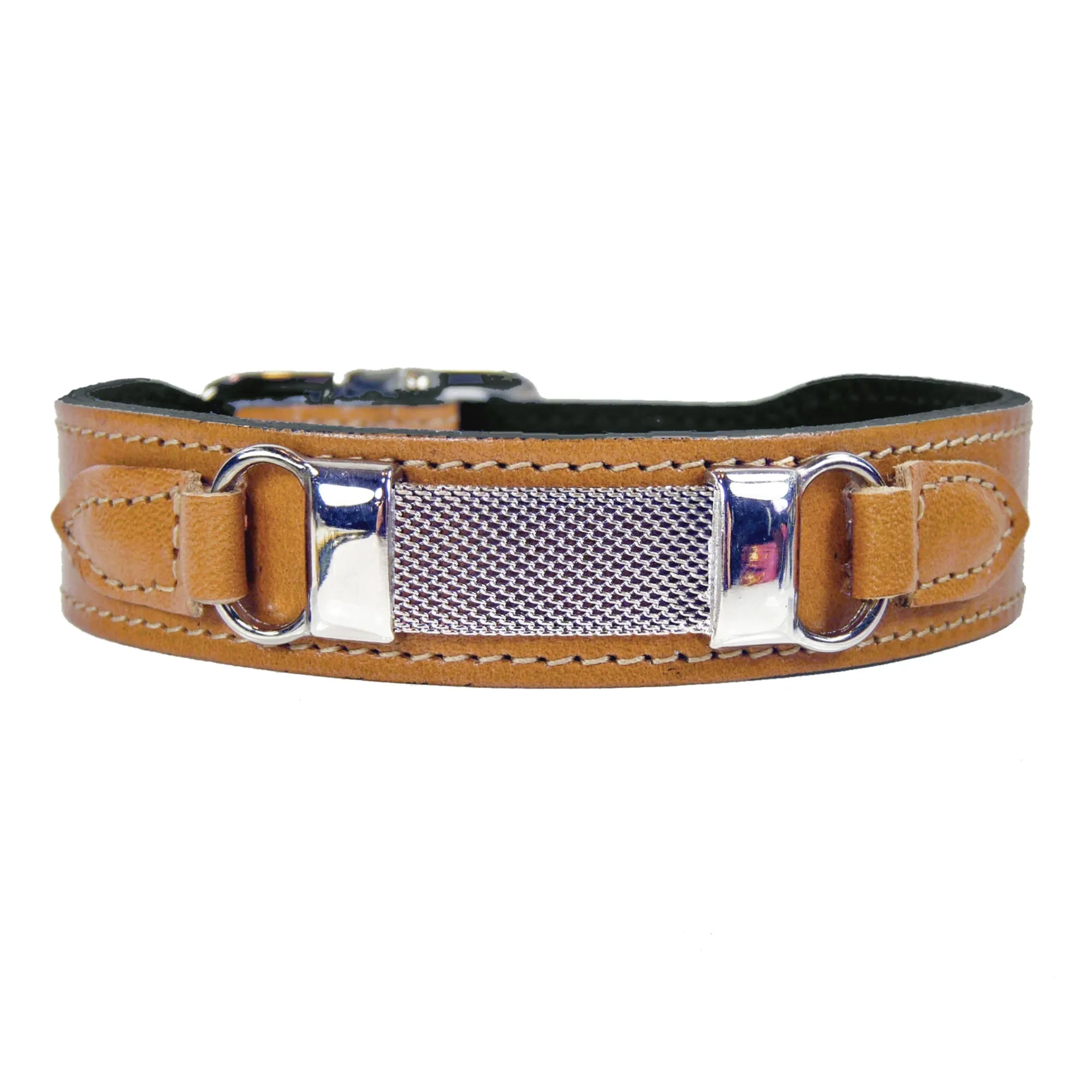 Barclay Dog Collar in Tan