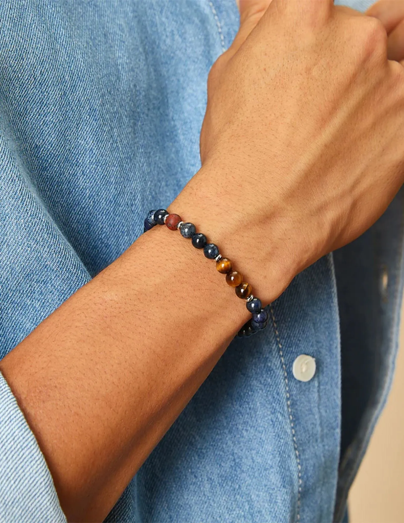 Beaded Bracelet | Dumortierite
