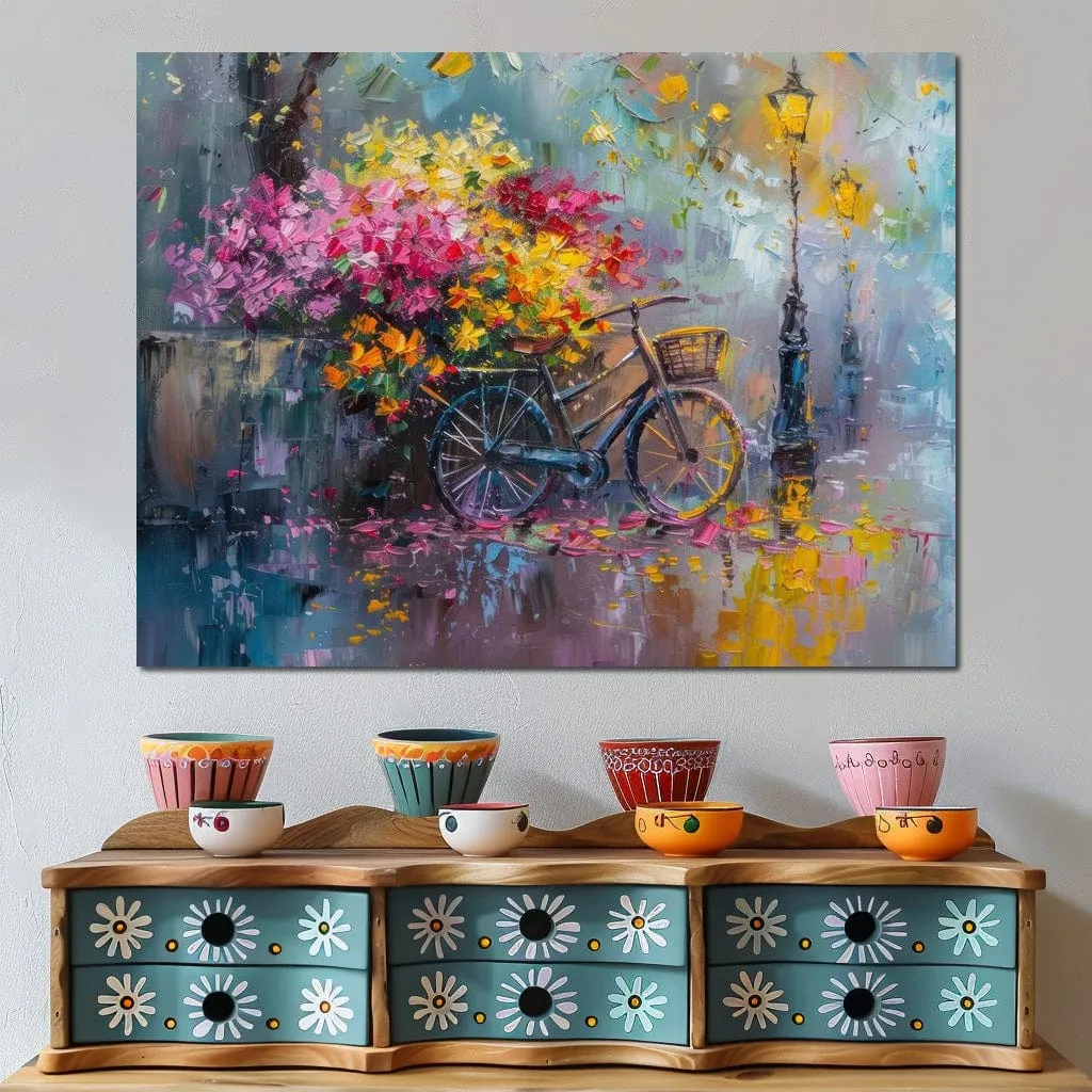 Bicycle Autumn Hues - TooplesArt