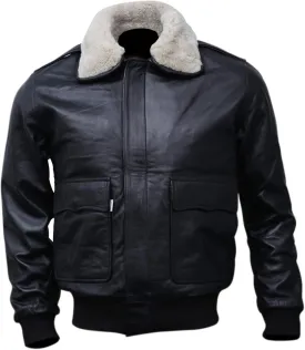 Black Casual Real Leather Jacket for Mens | Genuine Lambskin Motorcycle Biker Jackets