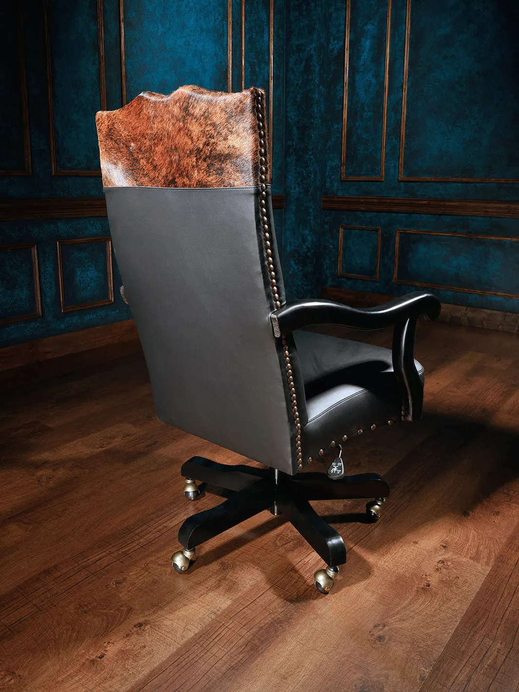 Black Hills Cowboy Western Desk Chair