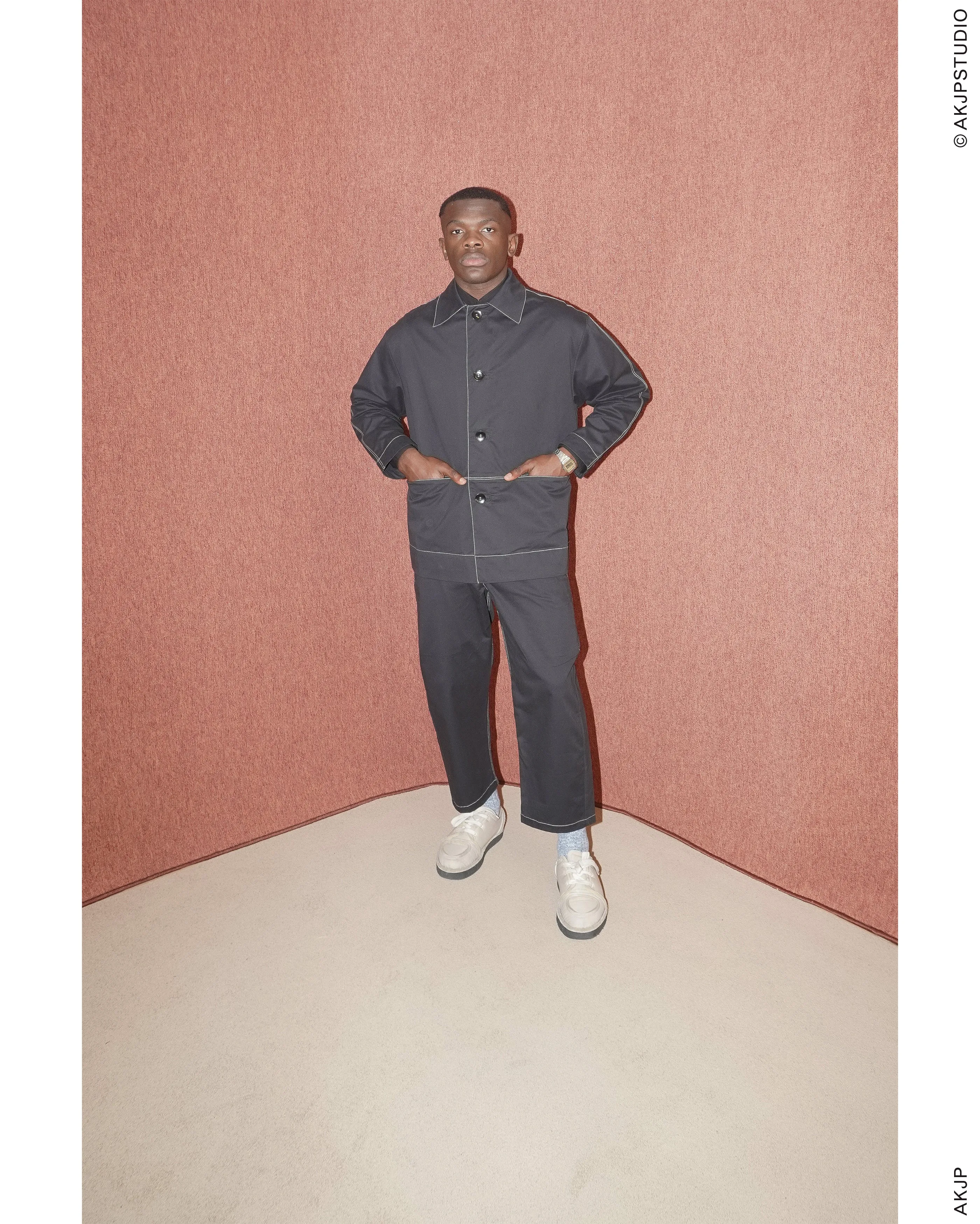 Block Jacket (Black)