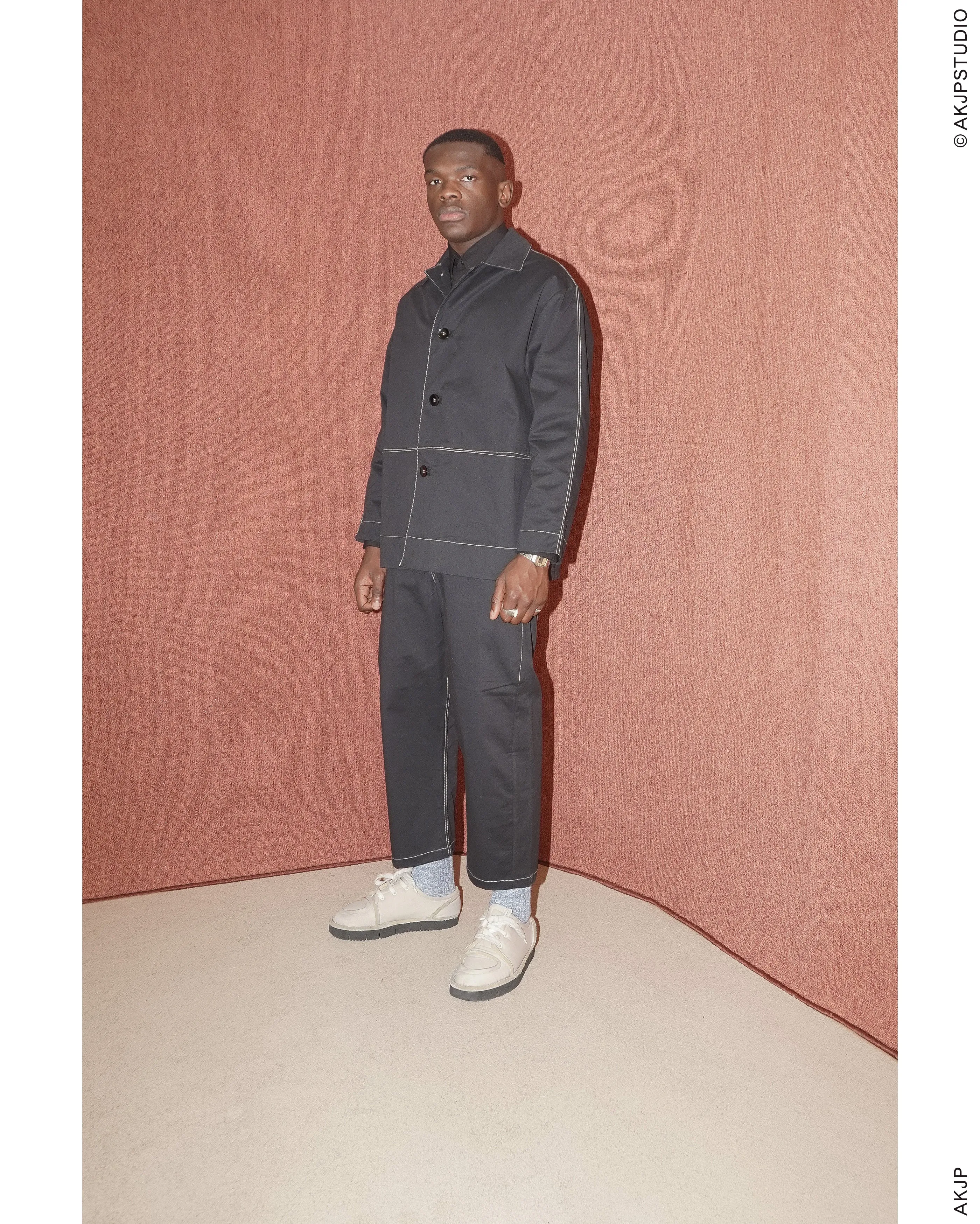 Block Jacket (Black)