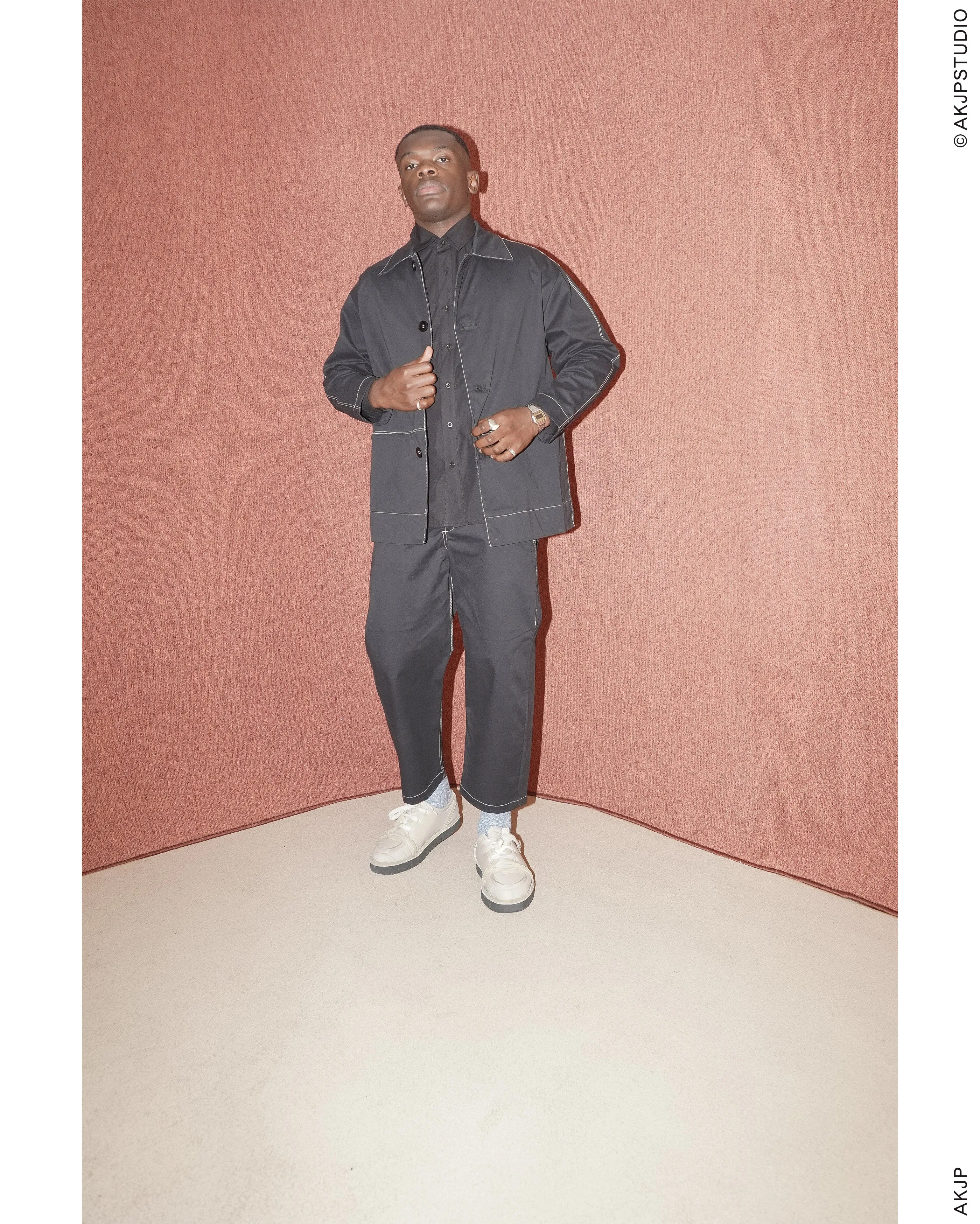 Block Jacket (Black)
