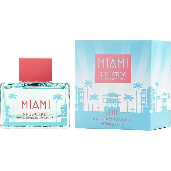 Blue Seduction Miami 2.7 oz  EDT for women