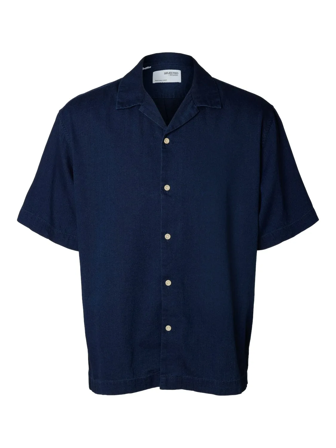 Boxy Denim Resort Shirt