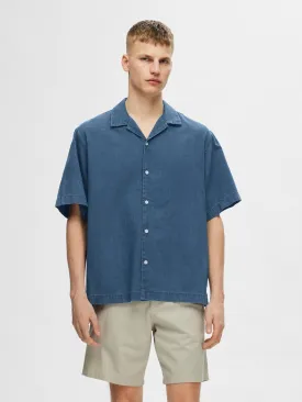 Boxy Denim Resort Shirt