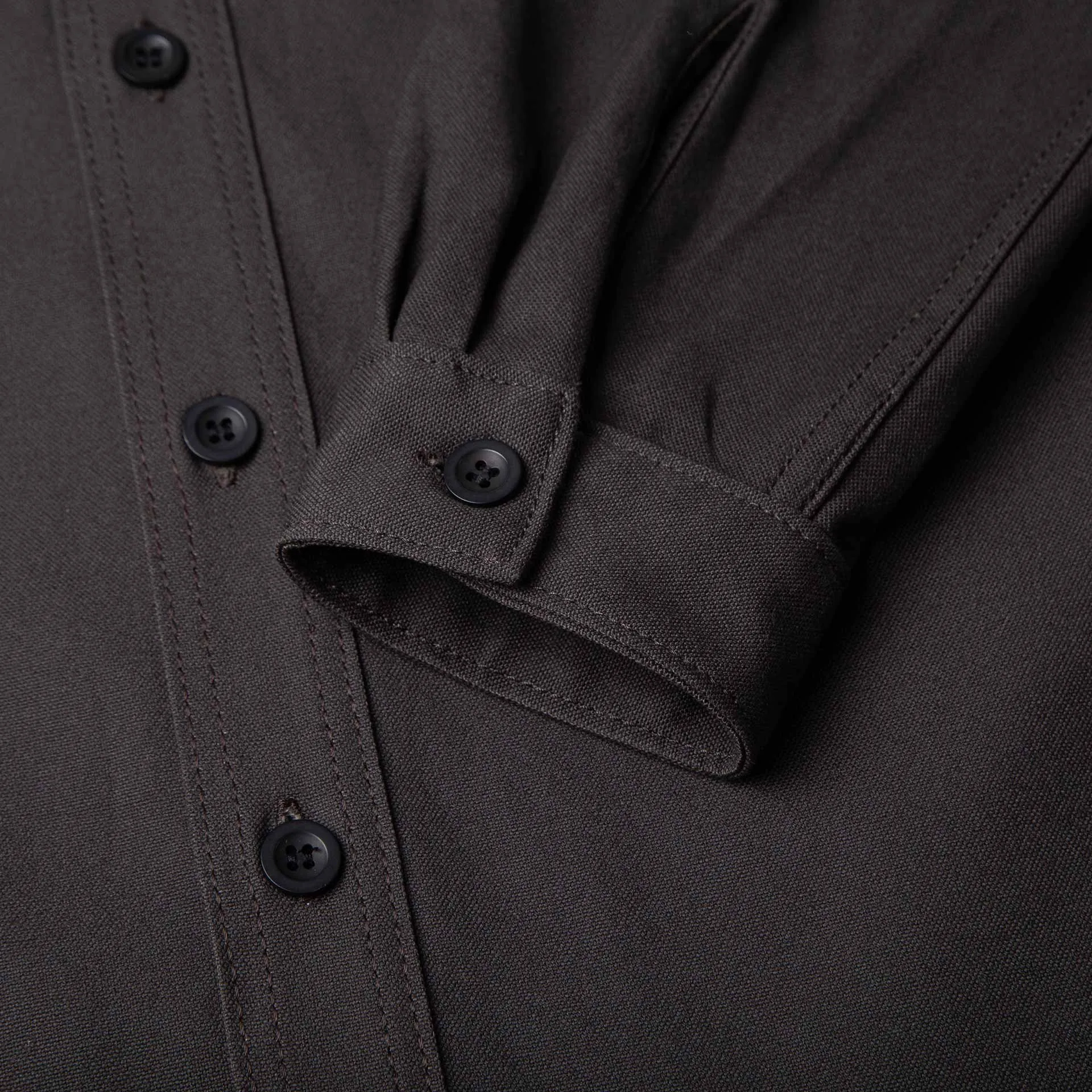 BWS-04 SCOUT OVERSHIRT 9 oz. slate selvedge duck canvas [C/O]