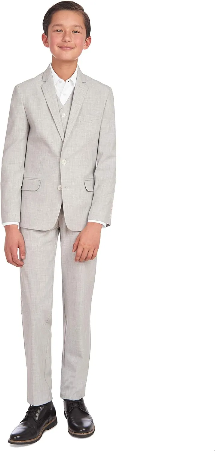 Calvin Klein Boys' 3-Piece Formal Suit Set