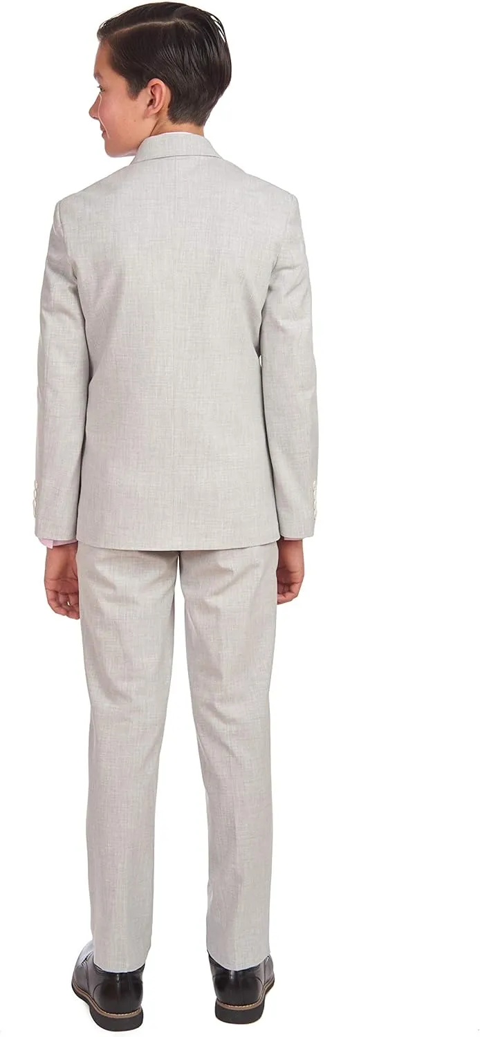 Calvin Klein Boys' 3-Piece Formal Suit Set