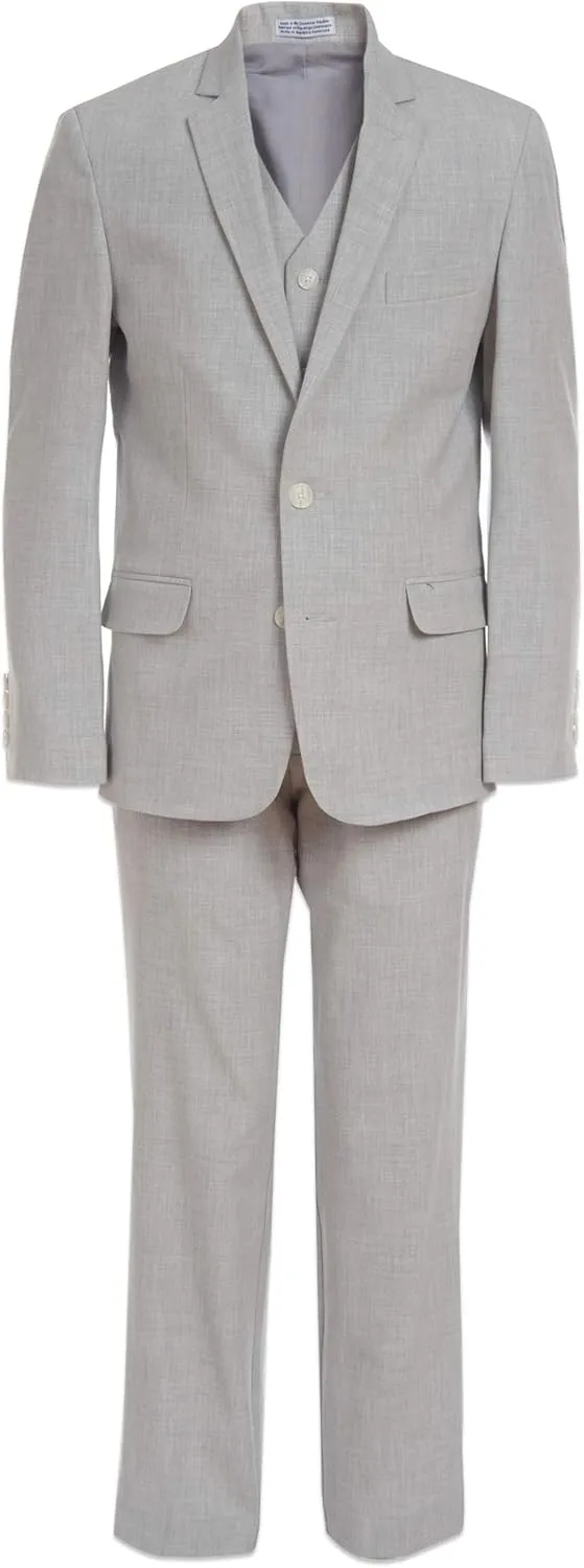 Calvin Klein Boys' 3-Piece Formal Suit Set