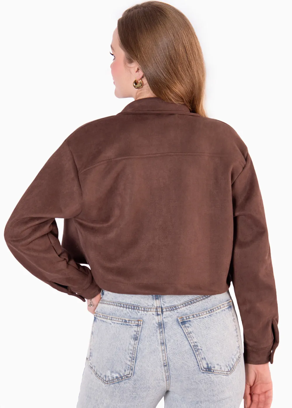 Chaqueta de gamuza corta - PRISSIE