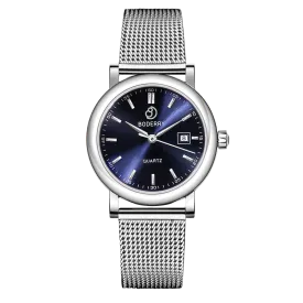 CLASSIC 32MM - Swiss Quartz Movement Watch | Silver & Blue
