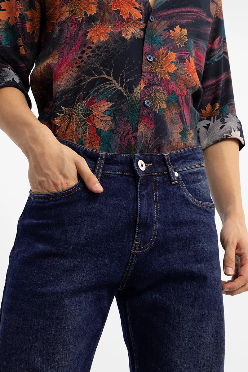 Classic Dark Blue Bootcut Denim