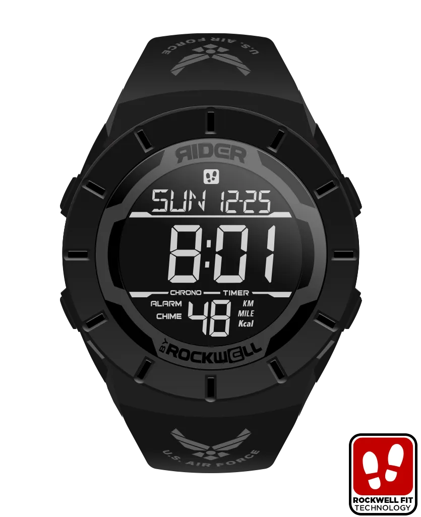 Coliseum Fit™ Air Force Edition (Phantom Black) Watch