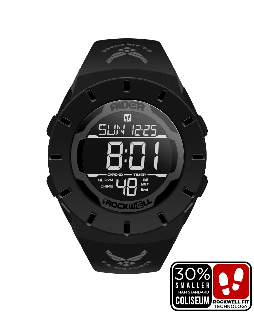 Coliseum Fit™ Forum - Air Force Edition (Phantom Black) Watch