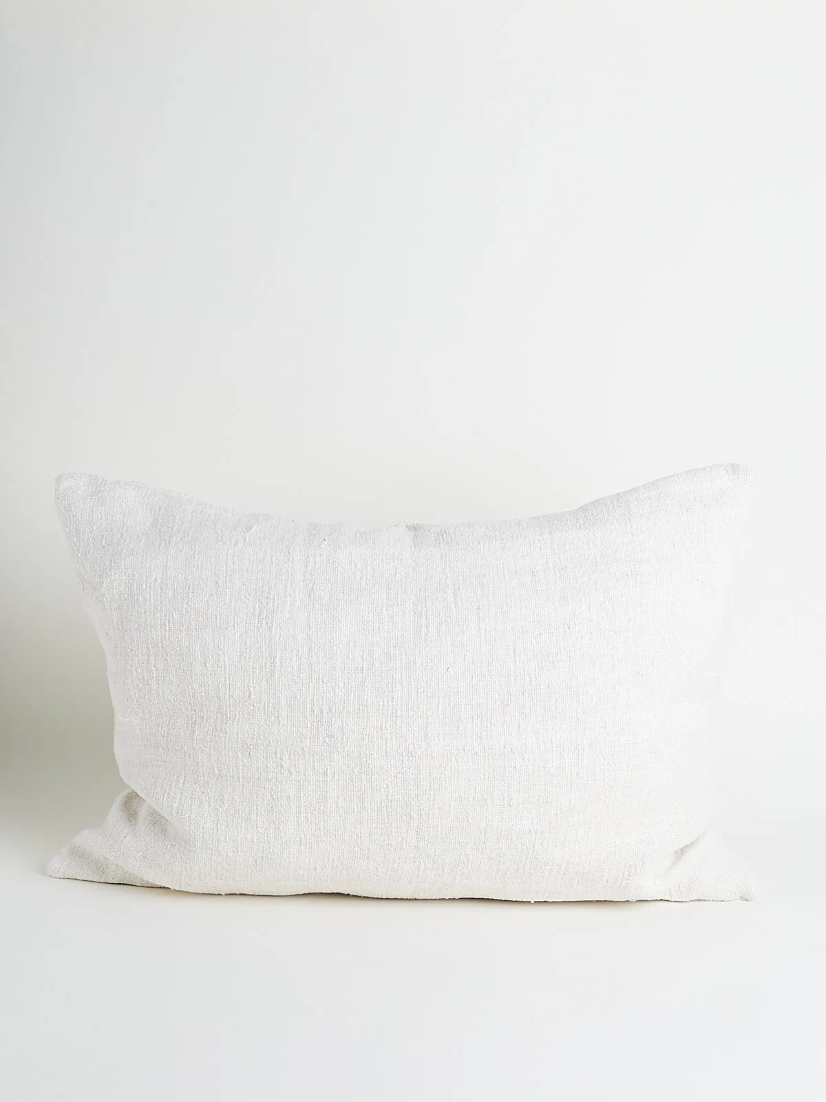 Cushion with Small Flowers in Ecru