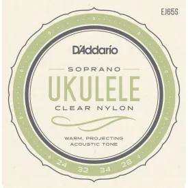 D'Addario EJ65S Pro-Arte Custom Extruded Concert Ukulele Strings