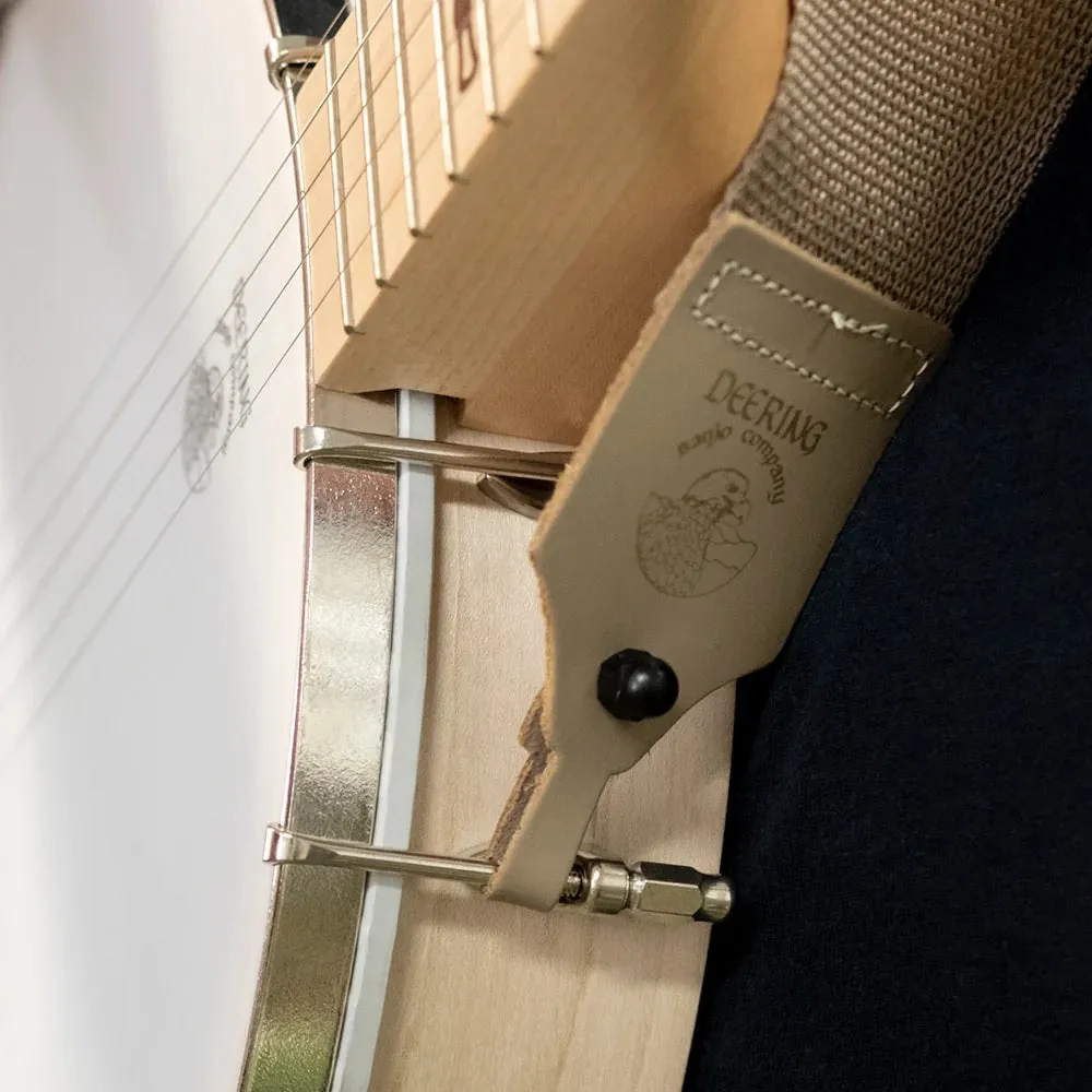 DEERING NYLON BANJO STRAP 2” Tan
