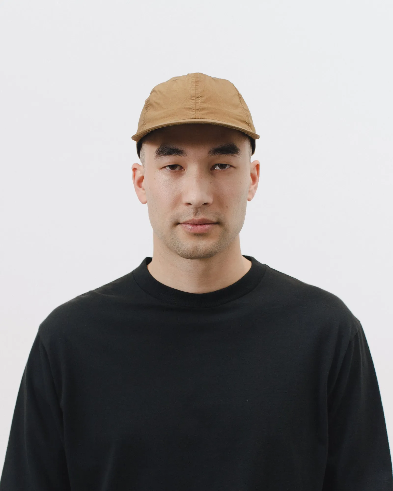 Dyed Nylon Ball Cap - Tobacco