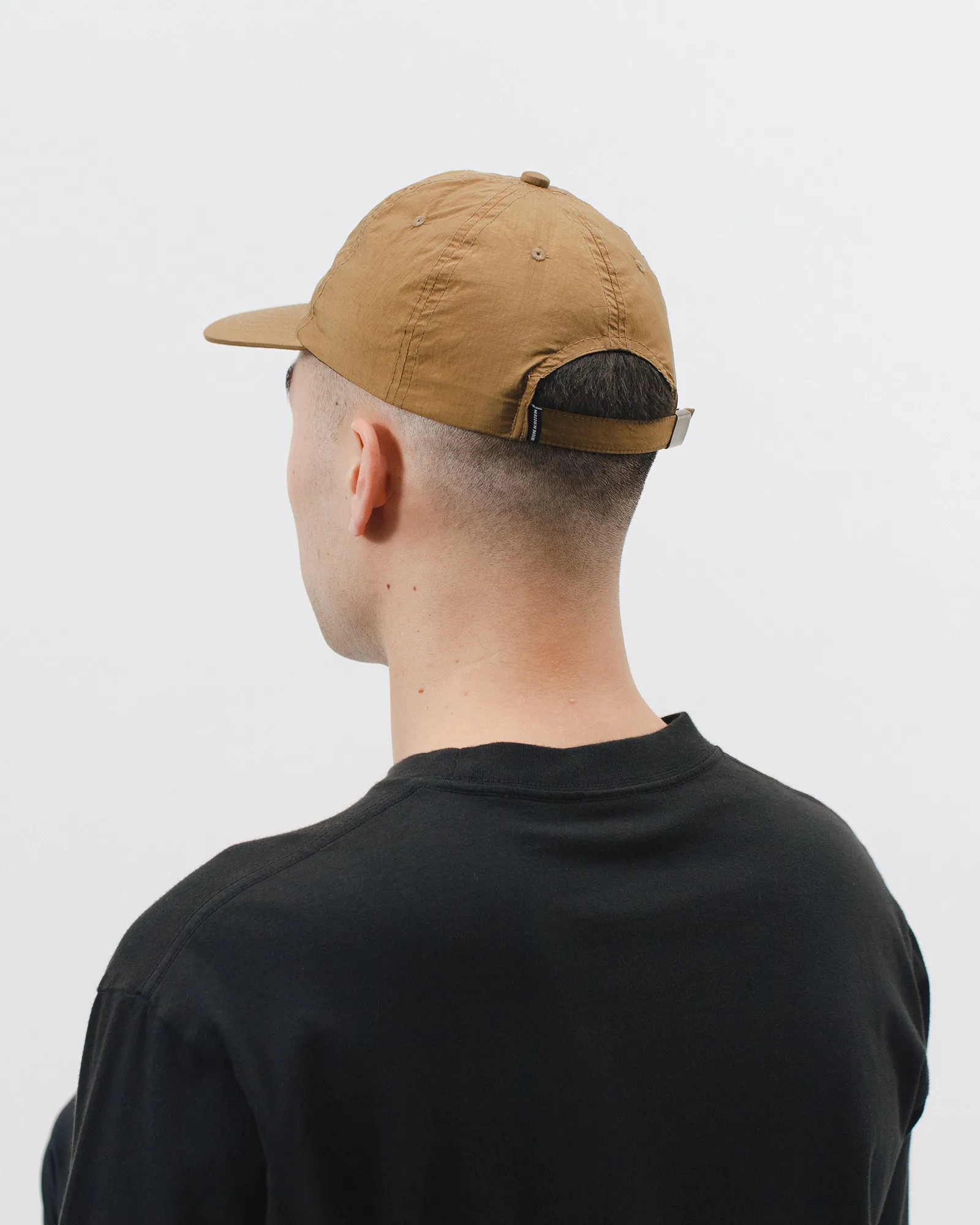Dyed Nylon Ball Cap - Tobacco