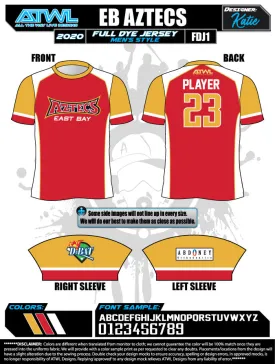 East Bay Spring 2020 Baseball Jerseys