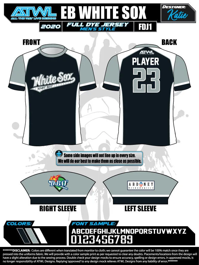 East Bay Spring 2020 Baseball Jerseys