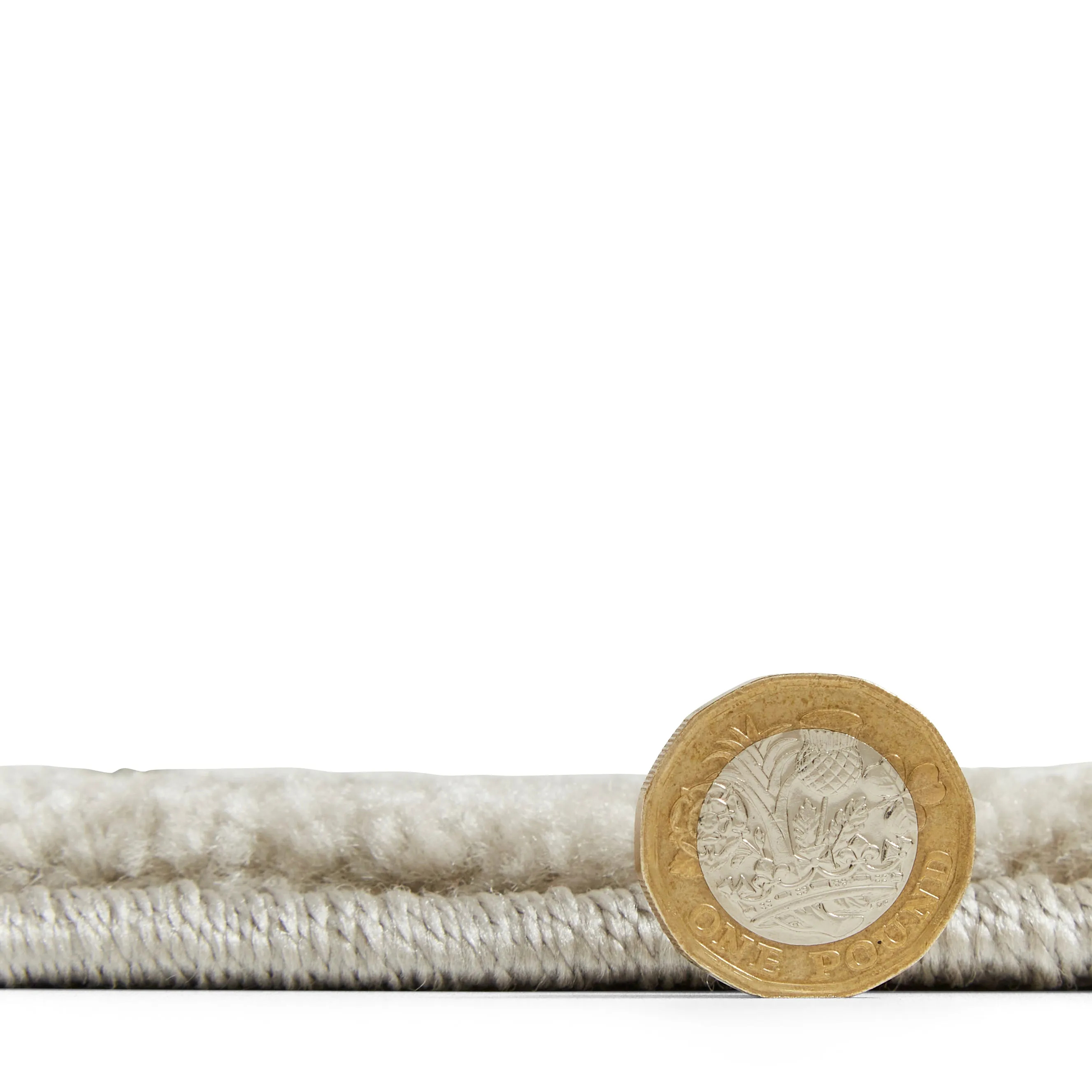 Elio 69924 Multi Textured Pile Rug Silver