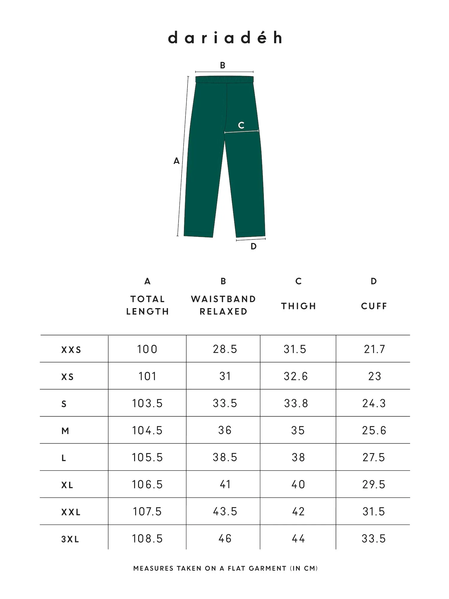Ella Pants Emerald