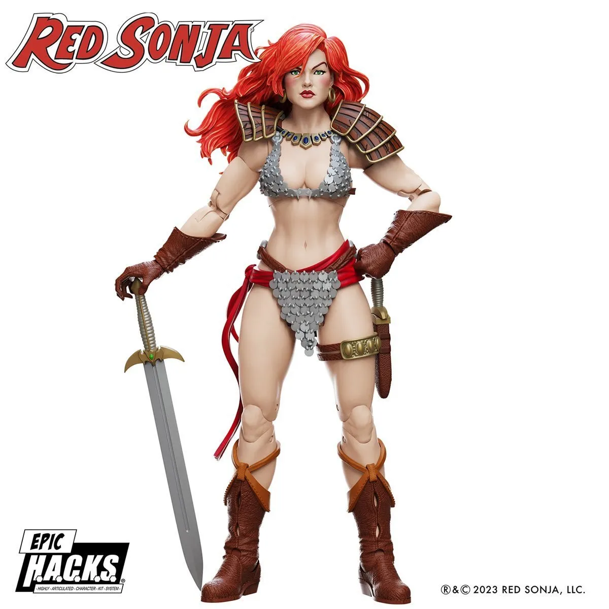 EPIC H.A.C.K.S. 50th Anniversary Red Sonja (1:12 Scale)